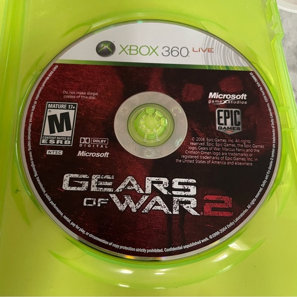 Used Xbox 360 Gears of War 2 Video Game - Picture 5 of 6